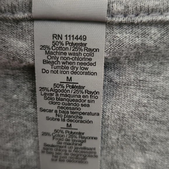 Final sale Next Level Apparel Grey Tee Shirt - Picture 12 of 12